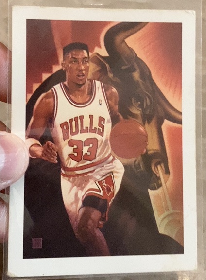 1991 Hoops #506 Scottie Pippen — front