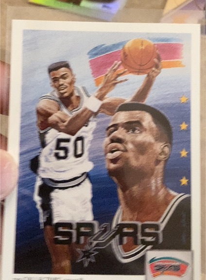 1991-92 Upper Deck #94 David Robinson — front