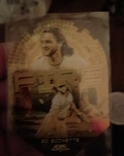 2022 Topps Fire #EF-5 Bo Bichette En Fuego Gold Minted — front