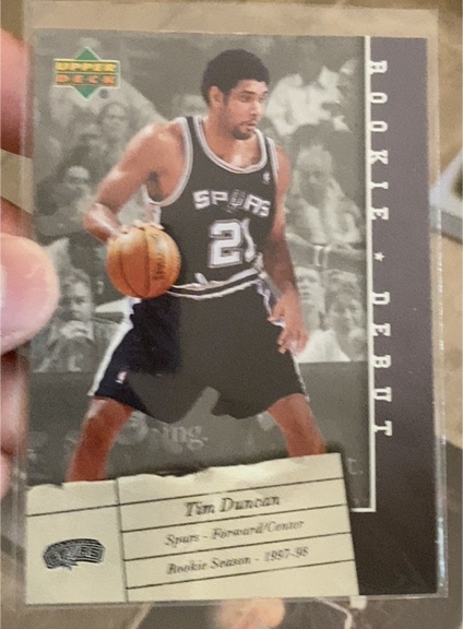 2006-07 Upper Deck Rookie Debut #85 Tim Duncan — front
