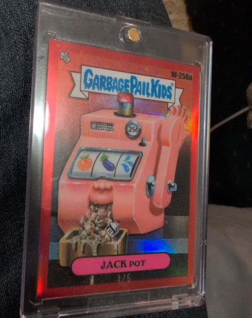 2024 Topps Garbage Pail Kids Chrome Series 7 #W-256a Jack Pot — front