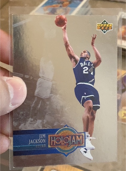 1993-94 Upper Deck Holojam #H6 Jim Jackson — front