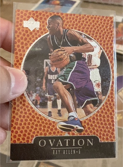 1998-99 Upper Deck Ovation #35 Ray Allen — front