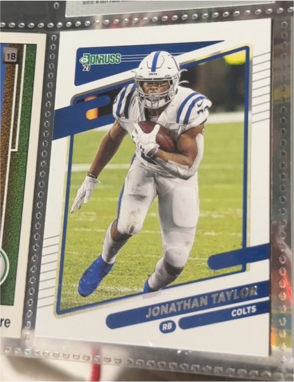 2021 Donruss #150 Jonathan Taylor — front