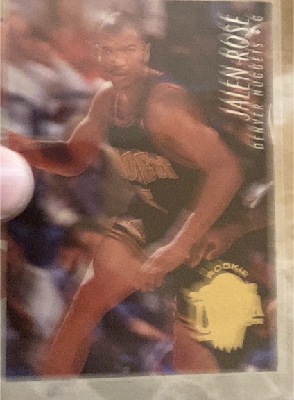 1994-95 Fleer Ultra #234 Jalen Rose Rookie — front