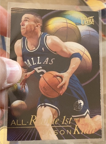 1995-96 Fleer Ultra #4 Jason Kidd All-Rookie Team — front
