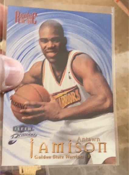 1998-99 Fleer Brilliants #104 Antawn Jamison — front