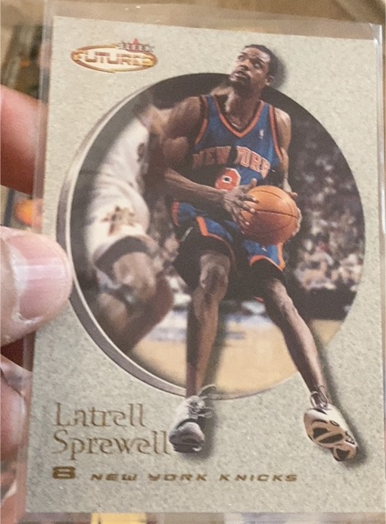 2000-01 Fleer Futures #94 Latrell Sprewell — front