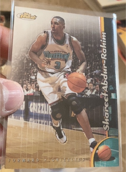 1998-99 Topps Finest #49 Shareef Abdur-Rahim — front