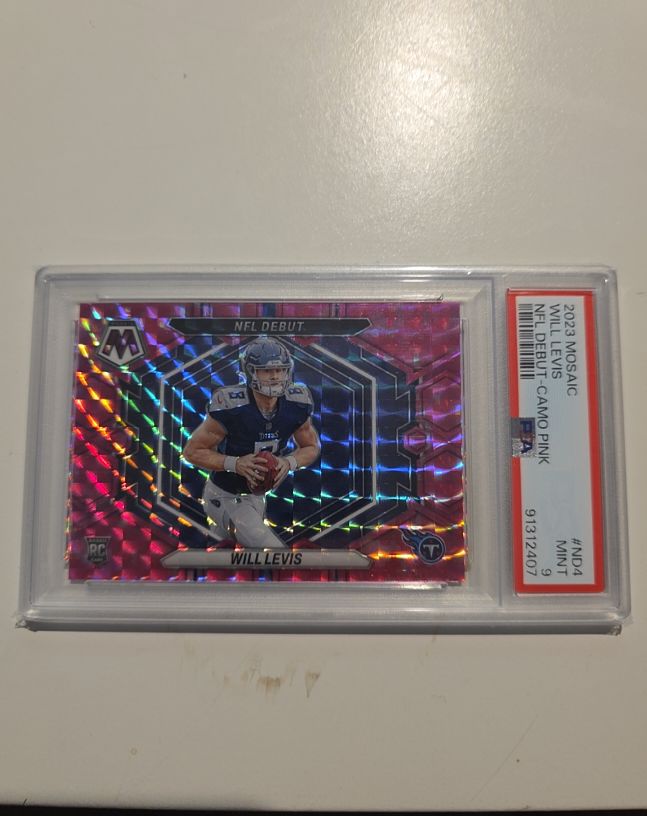2023 Panini Mosaic NFL Debut #ND-4 Will Levis — front