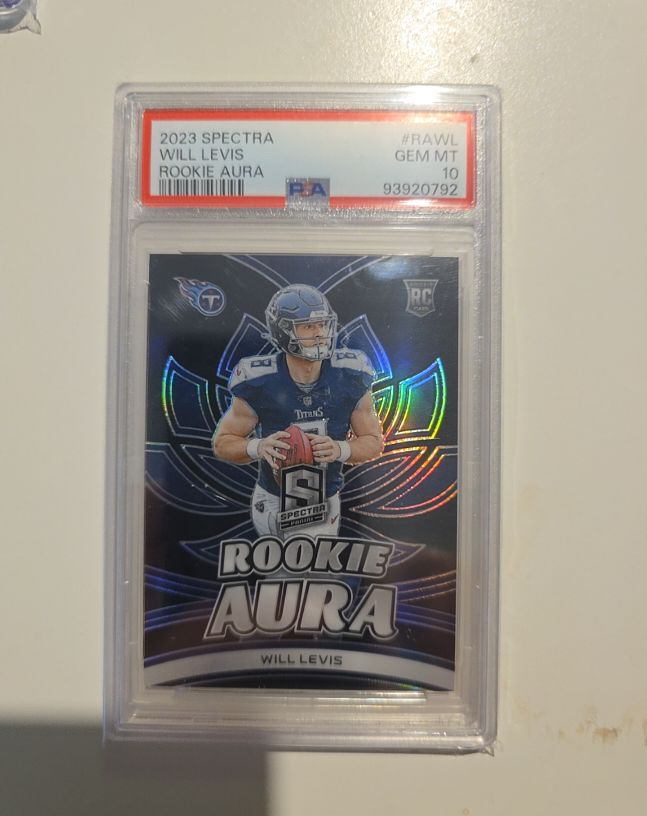 2023 Panini Spectra #RAWL Will Levis Rookie Aura — front