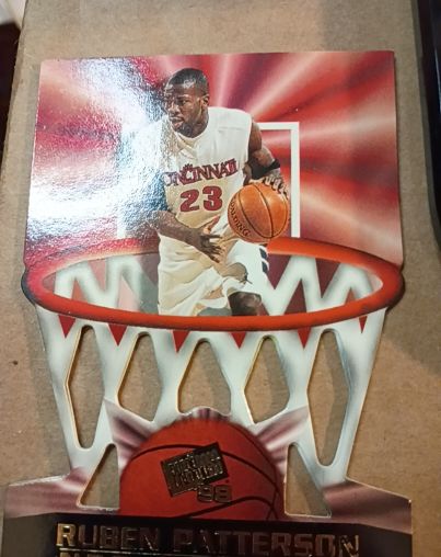1998 Press Pass #NB 25 Ruben Patterson Net Burners — front