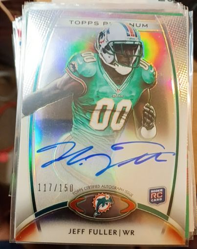 2012 Topps Platinum #157 Jeff Fuller — front