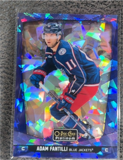 2024-25 O-Pee-Chee Platinum #Adam Fantilli Columbus Blue Jackets — front
