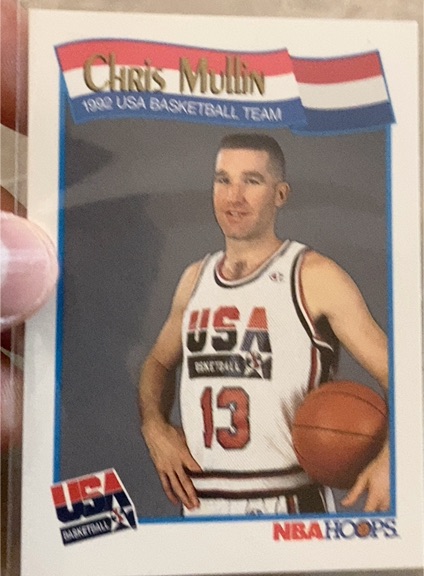 1991-92 Hoops #581 Chris Mullin — front