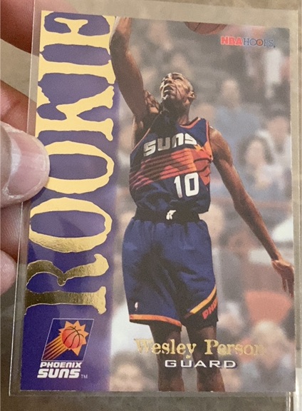 1994-95 Hoops #364 Wesley Person — front