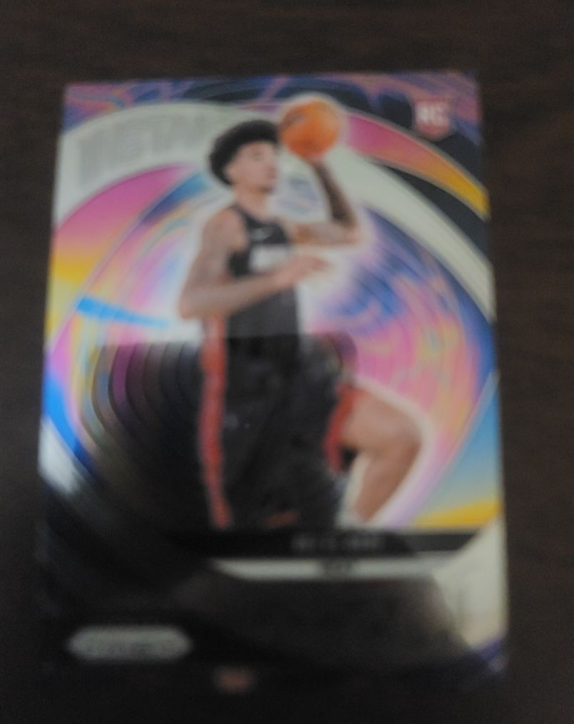2024-25 Panini Prizm #16 Kel'el Ware Instant Impact Silver Prizm — front