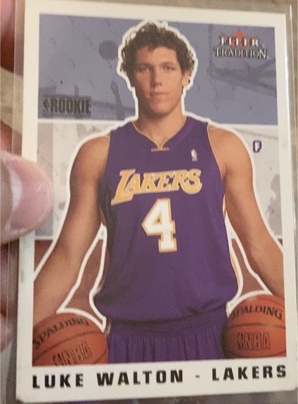 2003-04 Fleer Tradition #279 Luke Walton — front