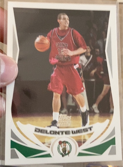 2004 Topps #244 Delonte West — front