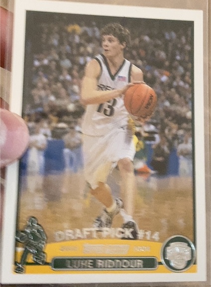 2003-04 Topps #234 Luke Ridnour RC Seattle SuperSonics — front