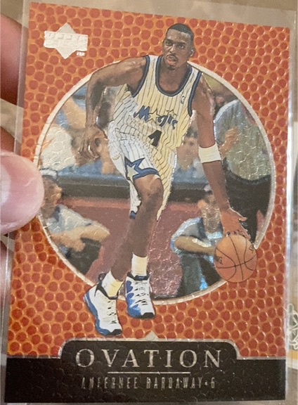 1998-99 Upper Deck Ovation #1 Anfernee Hardaway — front