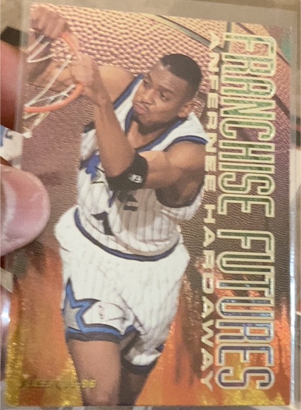 1995-96 Fleer #2 Franchise Futures Anfernee Hardaway — front