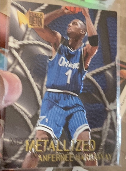 1996-97 Fleer Metal #124 Anfernee Hardaway — front