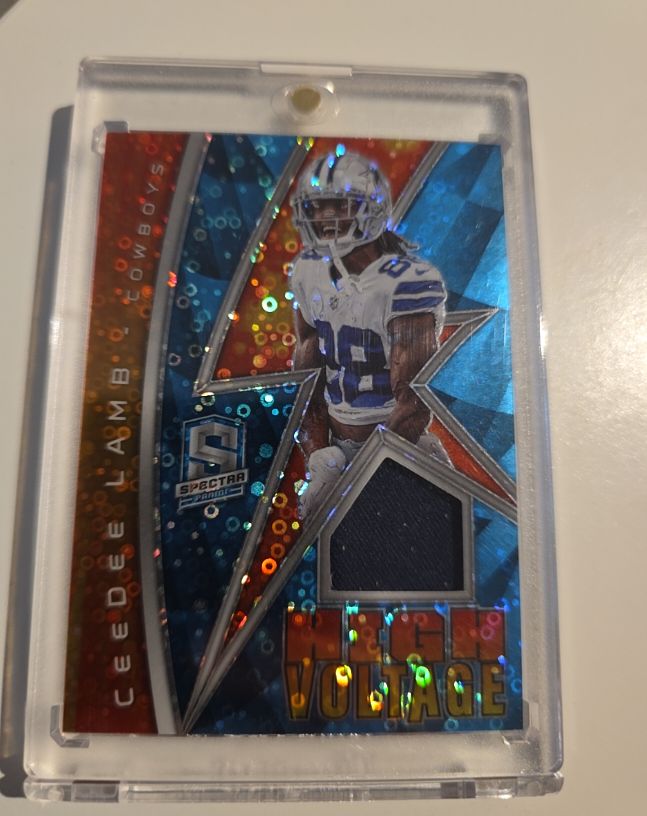 2022 Panini Spectra High Voltage #HV-CL CeeDee Lamb — front