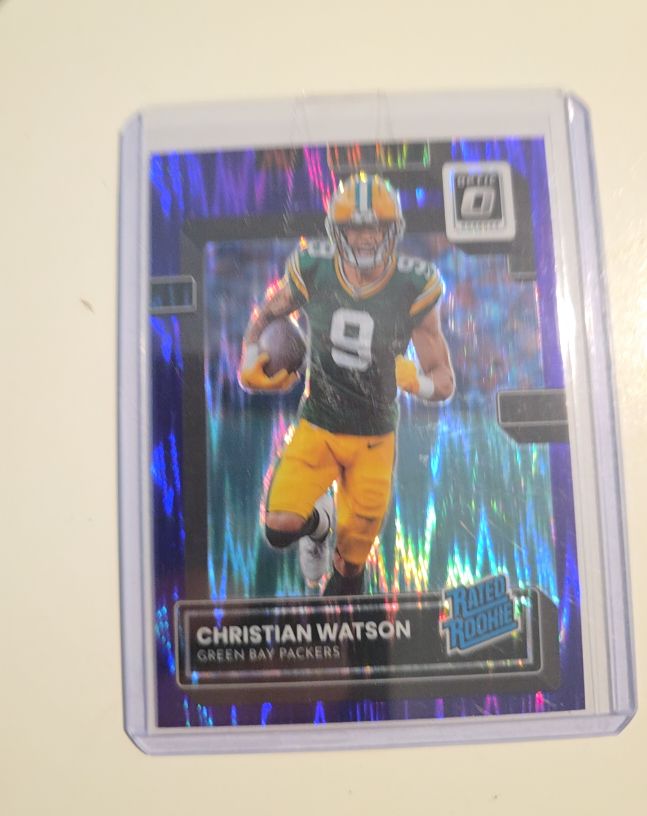 2022 Donruss Optic #219 Christian Watson — front