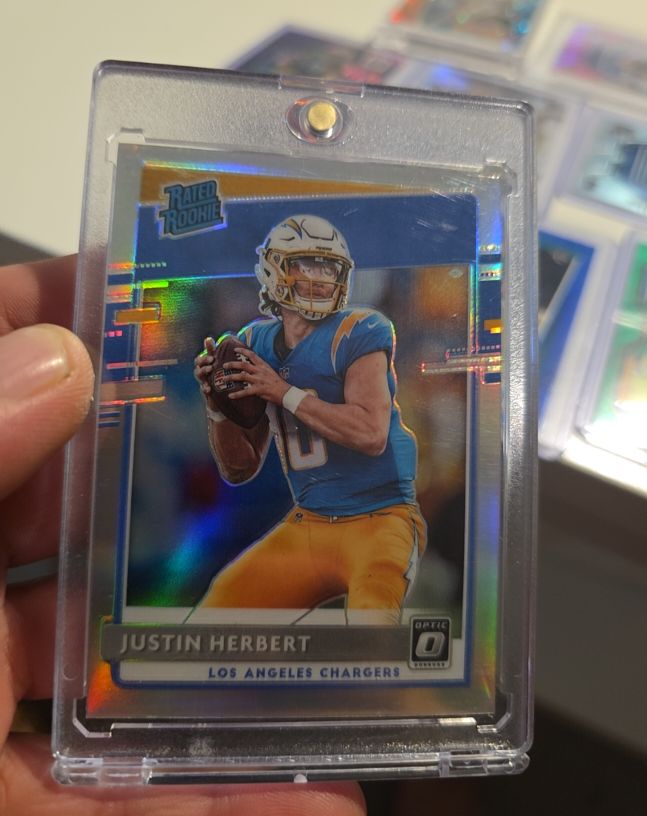 2020 Panini Donruss Optic #153 Justin Herbert — front