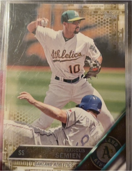 2016 Topps #105 Marcus Semien — front