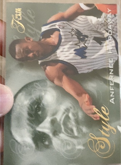 1995-96 Fleer Flair #232 Anfernee Hardaway — front