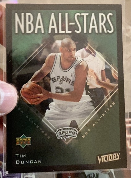 2003-04 Upper Deck Victory #156 Tim Duncan — front