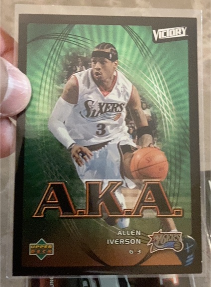 2003-04 Upper Deck Victory #202 Allen Iverson — front