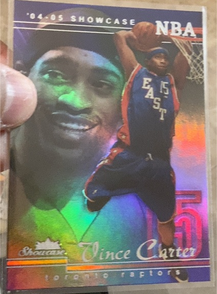 2004-05 Fleer Showcase #63 Vince Carter — front