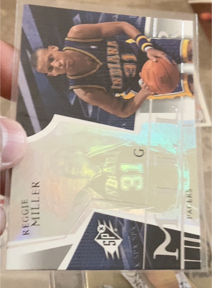 2003-04 Upper Deck SPx #31 Reggie Miller — front
