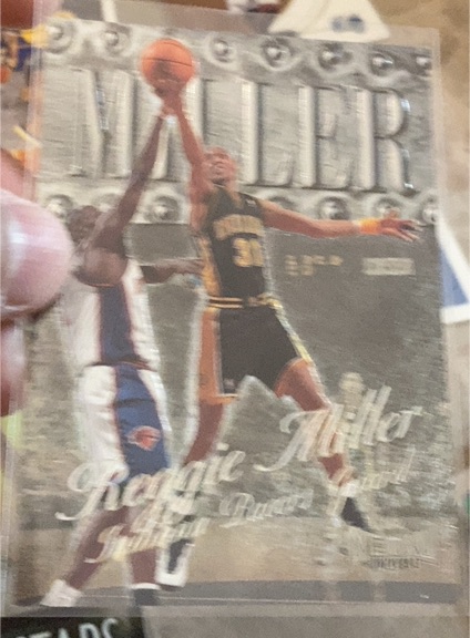 1999 Metal Universe #3-125 Reggie Miller — front