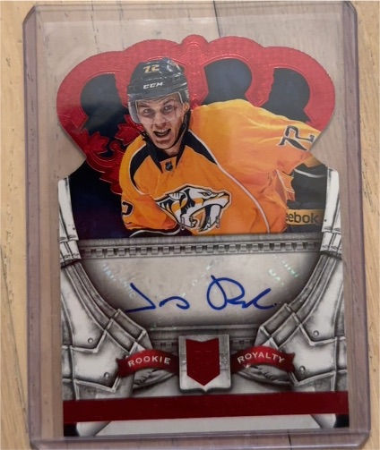 2013-14 Panini Crown Royale #228 Taylor Beck Rookie Royalty Autograph — front