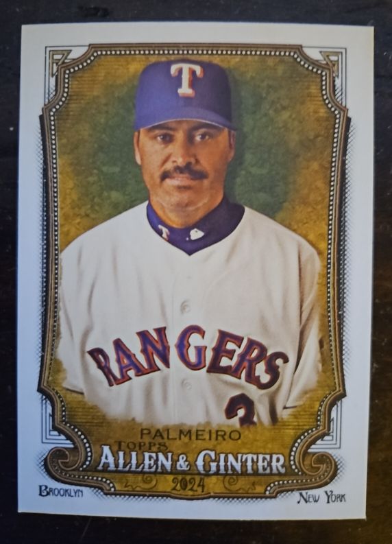 2024 Topps Allen & Ginter #307 Rafael Palmeiro — front
