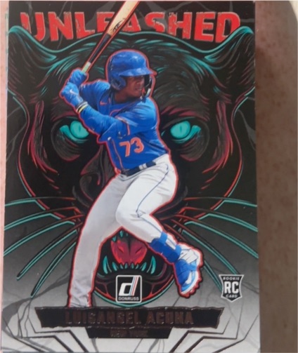 2025 Donruss #2 Luisangel Acuna Unleashed — front