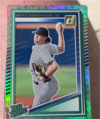 2025 Donruss #137 Bryce Cunningham — front