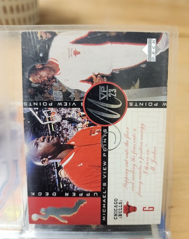 1996 Upper Deck Michael Jordan Viewpoints #VP2 — front