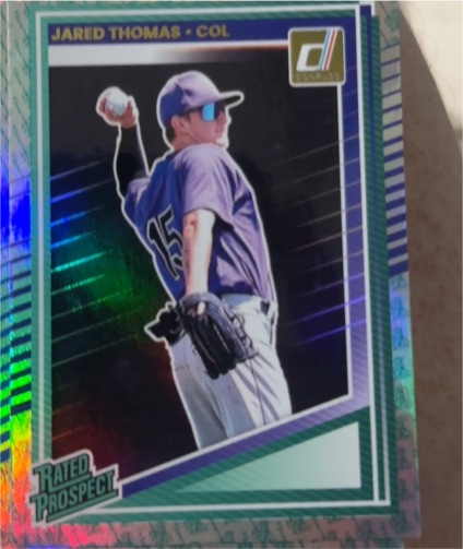 2025 Donruss #147 Jared Thomas — front