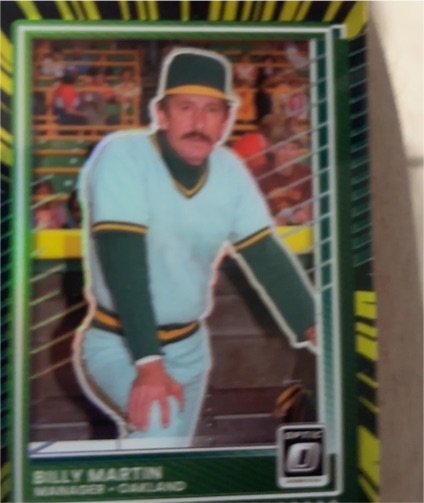 2025 Donruss Optic #68 Billy Martin — front