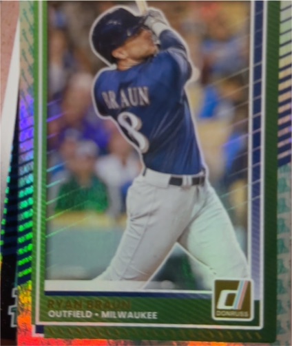 2025 Donruss #59 Ryan Braun — front
