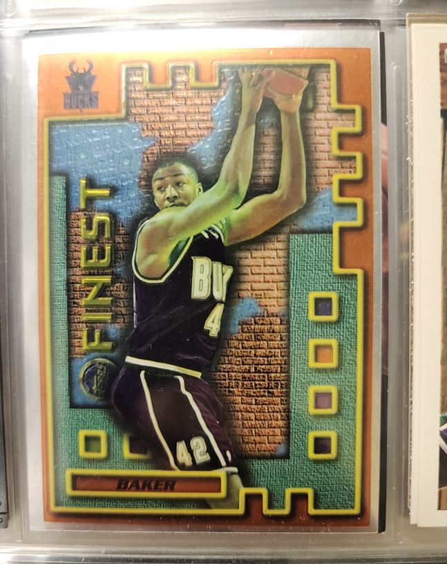 1995-96 Topps Finest Mystery #M36 Vin Baker — front