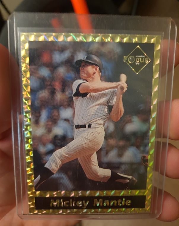 1994 Investor's Focus #14 Mickey Mantle — front