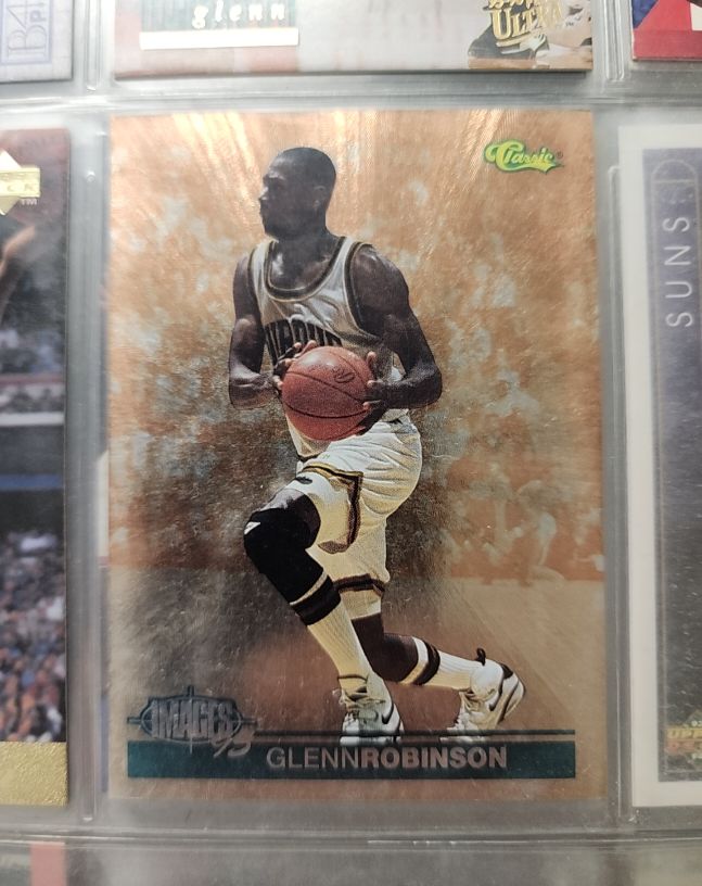 1995 Classic Images Four Sport #1 Glenn Robinson — front