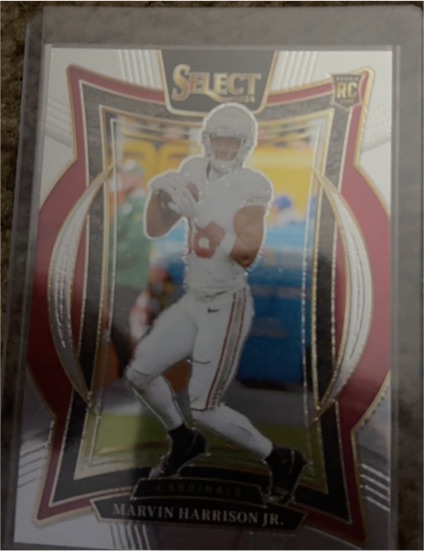 2024 Panini Select #28 Marvin Harrison Jr. — front
