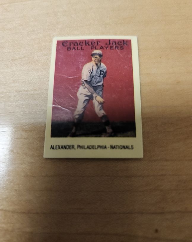 1993 Cracker Jack 1915 Replicas #7 Grover Cleveland Alexander — front